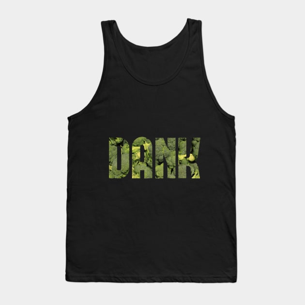 Dank Broccoli Tank Top by mememaster